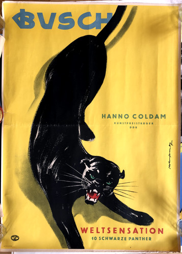 Affiche circus busch hanno - circus,