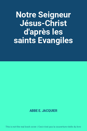 Notre seigneur jésus christ - seigneur, jésus-christ