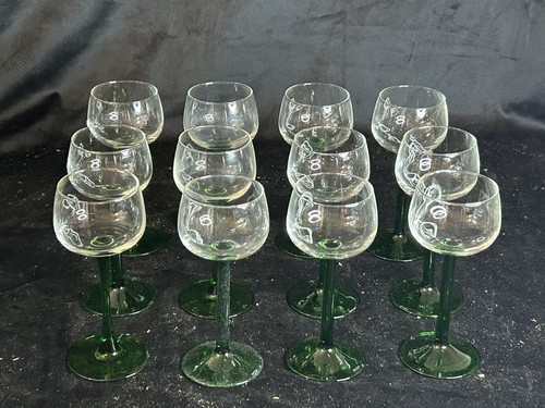 Lot verres vin - 12, blanc