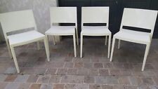 Lot de 4 chaises KARTELL -