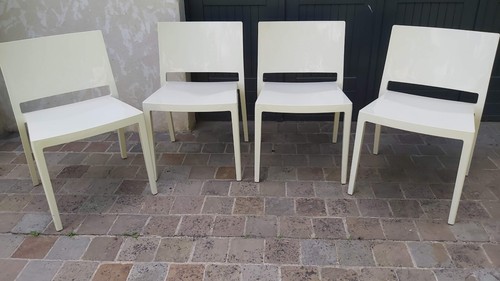 Lot chaises kartell - 4,