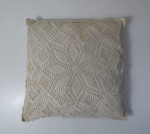 Coussins crochet écru - crochet,