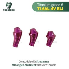1/3/6/10pcs Multi-Unit Angled Abutment 17°/30° Hex compatible with Straumann BLX