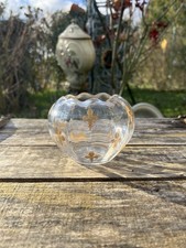 Vase boule en cristal - Décor