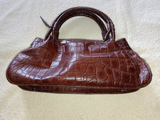 ANCIEN SAC A MAIN EN CUIR DE