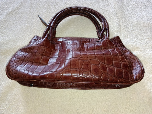 Ancien sac main - ancien, cuir