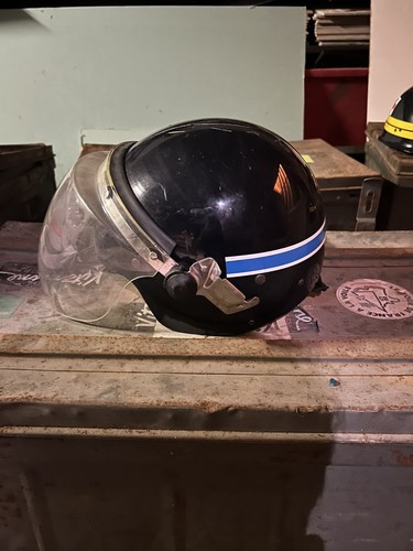 Casque ancien police - ancien,