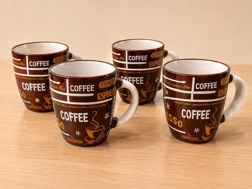 Lot mugs café espresso - lot, 4