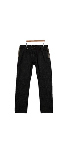 Versace black denim - versace,