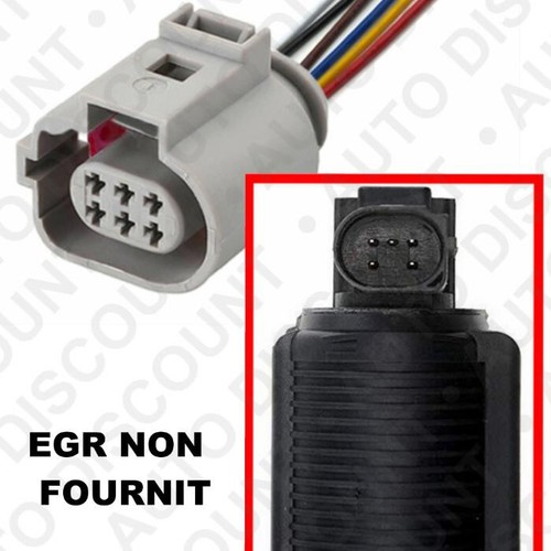 Connecteur pour vanne egr - vanne,