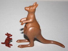 PLAYMOBIL 3242 3893 7226 KANGOUROU AVEC BEBE MARRON ANIMAL SAVANE SAFARI ZOO