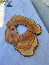 Rare dalle en bois d'olivier