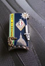 INSIGNE MILITAIRE 229° PROMOTION ADJ PIHOUEE / A.B TBE