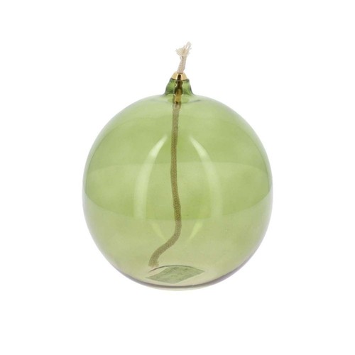 Lampe huile verre - À, mÈche