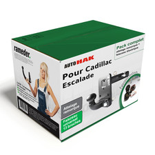 Pack Attelage pour Cadillac Escalade 14- col de cygne + Faisceau u. 13 br. TOP