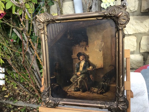 Cadre ancien bois - , doré