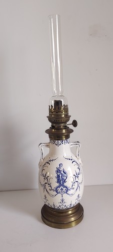 Grande lampe pétrole - lampe, à