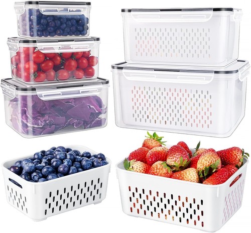 Pcs large fruit containers - pcs,
