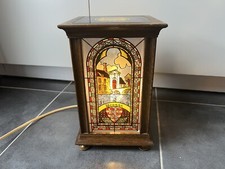 Lampe  Vintage Style Tiffany Vitreaux Publicitaire Bière Beer Lyon Des Flandres