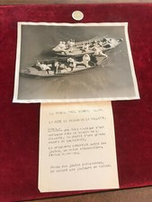 old photograph of joute N1 paris basin de la villette france germany