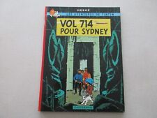 TINTIN VOL 714 POUR SYDNEY ETAT BE EDITION  C3 BIS 1975-1979