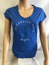 T-shirt d'équitation Femme HV Polo Style Rosa Couleur Bleu Neuf !!!!!