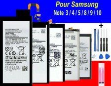 BATTERIE Pour Samsung Galaxy Note 3 / 4 / 5 / 8 / 9 / 10 100% Neuve+ kit outils