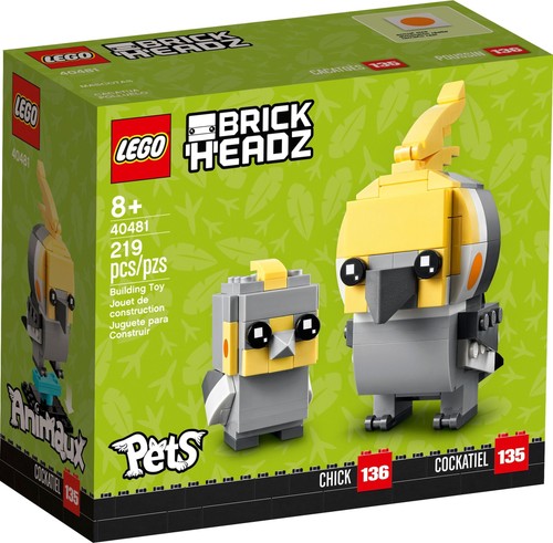 Lego brickheadz le perruche - brickheadz,