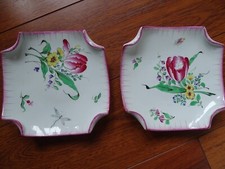 LUNEVILLE SAINT CLEMENT 2 ANTIQUE CUPS FAIENCE DISPLAYS MODEL REVERBER