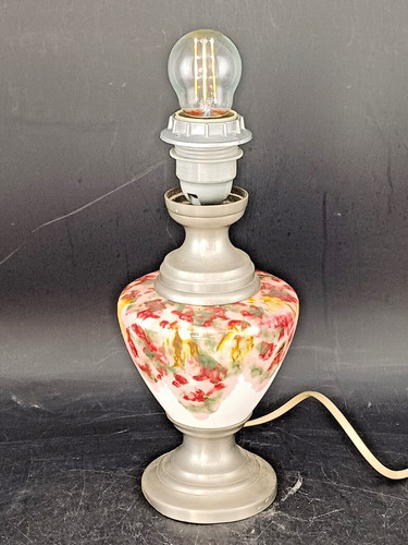 Ancien pied lampe en - ancien, de