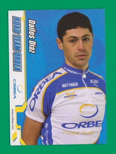 Cyclisme carte cycliste - carte, dailos