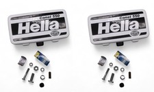 Pair HELLA Comet 550 Halogen Spotlight 1FD 005.700-431 Defender Discovery Shogun