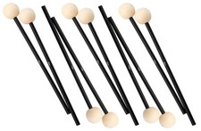 5x Paire Battes Baguettes Avec Xylophone Vibraphone Percussion 28,5cm Bois Set