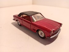 Solido 133 F Fiat 2300 S convertible black hood Ghia 1/43