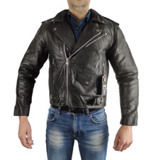 Veste En Cuir WinNet Avec