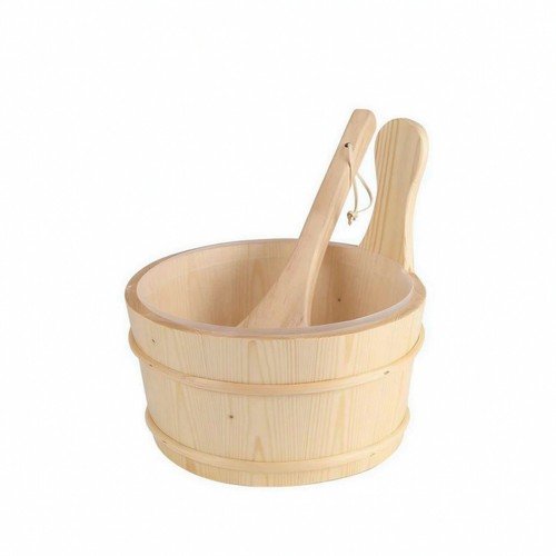 Seau sauna avec louche - sauna,