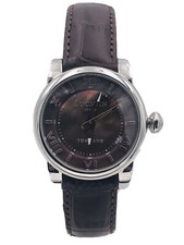 Montre Locman Toscano Réf595BB/770 Acier Cuir 33Mm Scontatissimo Neuf