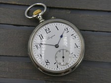 1908 vintage pocket gousset watch Longines manual wind 19.75