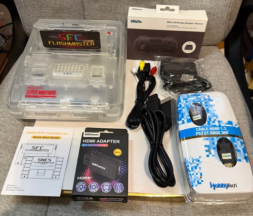 Super nintendo snes crystal - nintendo,