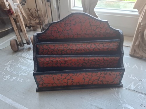 Porte lettres vintage ancien - porte-lettres,