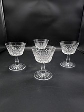 Set of 4 Crystal Champagne Coupes 125ml