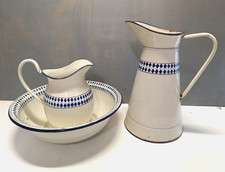 Ancien ensemble pichet / broc