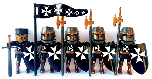 Playmobil chevaliers de - 5,