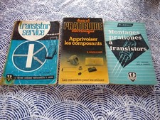 Lot 3 livres "TRANSISTORS TSF