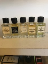 miniature de parfum ancienne CHANEL lot de 5