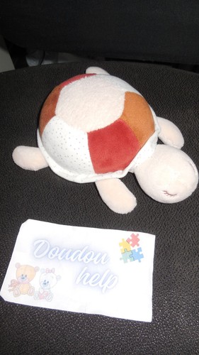 Doudou peluche tortue rose - doudou,