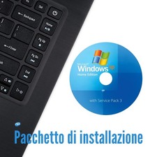 Windows XP Home Version 32 Bits X86 Service Pack SP 3 DVD CD Italien Paquet