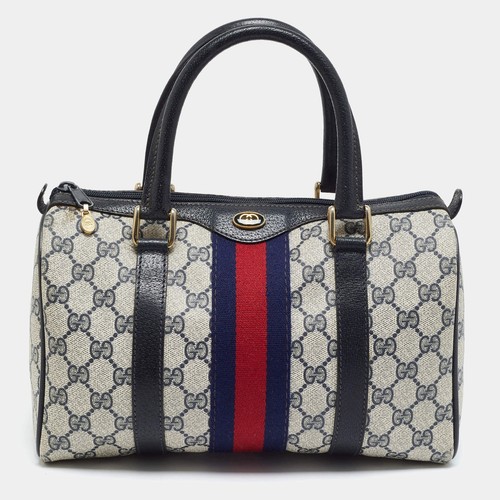 Sacoche gucci boston bluewhite - gucci,