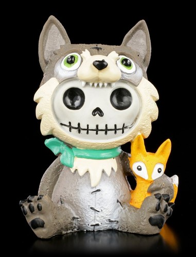 Furrybones figurine loup - furrybones,