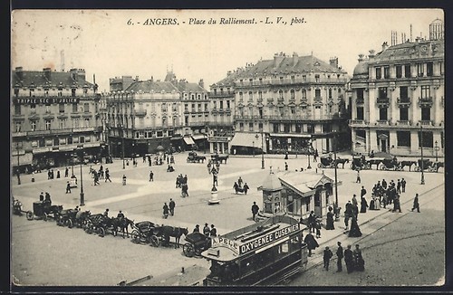 Carte postale angers tram - carte,